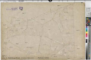 Rhade (Dorsten), Umlegung Rhade, Bl. 2 Zuteilungskarte Rhade Flur 5