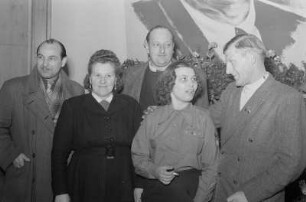 Kongress des Exekutiv-Komitees des Weltstudentenbundes (IUS) 13.-17.01.1951 : Kongressteilnehmer