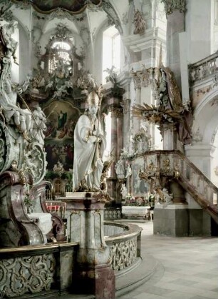 Gnadenaltar mit den Vierzehn Nothelfern — Heiliger Erasmus