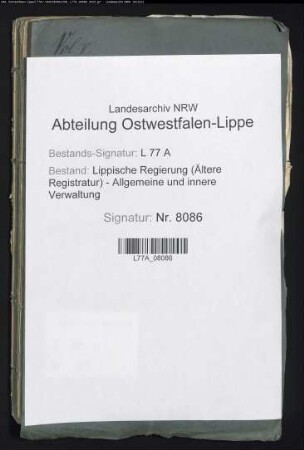 (Obst)baumbepflanzung an den Landstraßen (Chausseen), Bd. 5