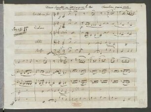 Sonaten; cor, strings; F-Dur
