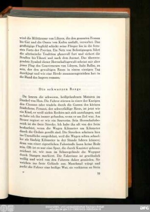Die schwarzen Berge