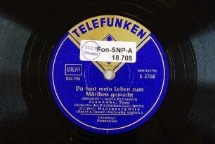 Du hast mein Leben zum Märchen gemacht : (Melodie) / Anton Rubinstein