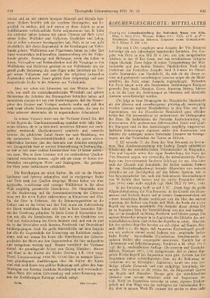 620-621 [Rezension] Ruotgerus Coloniensis, Ruotgers Lebensbeschreibung des Erzbischofs Bruno von Köln