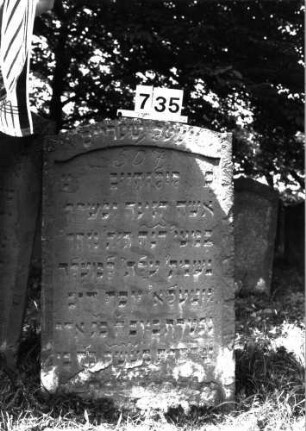 Grabstein 735
