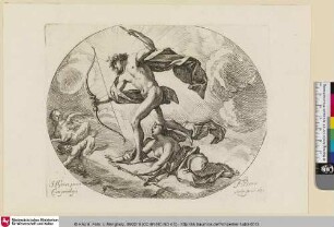 [Apollo und Diana; Apollon et Diane chassant les harpies]