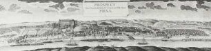 Prospect der churfürstlichen sächsischen Graentz- und Elb-Stadt Pirna