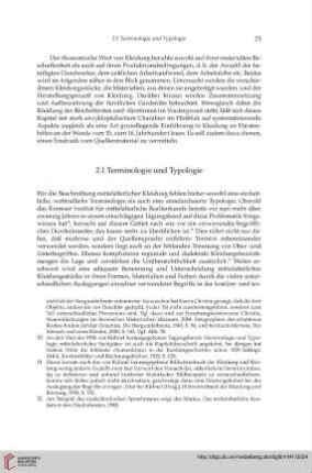 2.1 Terminologie und Typologie