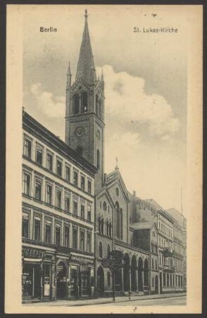 Ansichtskarte "St. Lukas-Kirche“ [2/2]