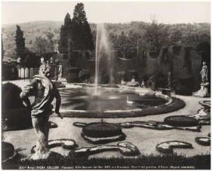 Villa Garzoni, Collodi: Parterre del giardino