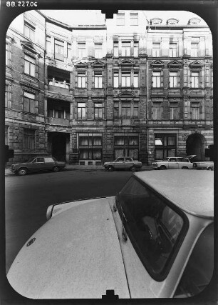 Leipzig-Zentrum, Gottschedstraße 20. Wohnhaus (1881). Straßenansicht