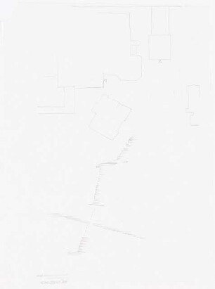 Technische Universität Berlin Nordgelände: Skizze Gartenplan, Teilgebiet Innenbereich (Grüne Mitte)