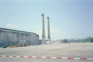 Sprengung Schornsteine Vorschaltanlage, von O