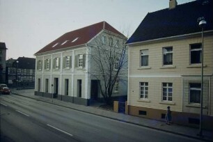 Leopoldstraße 2, Eckhaus an der Hornschen Straße, Detmold; farbig