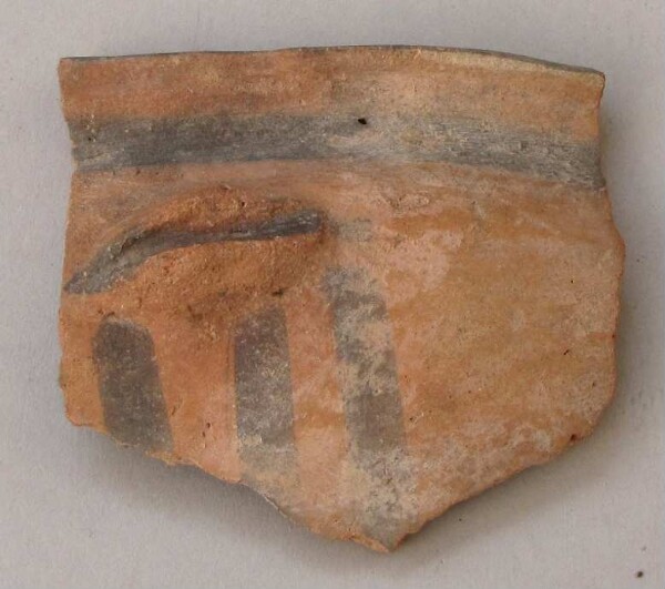 Fragment of a clay vessel