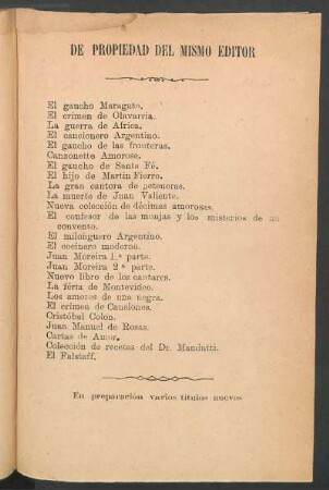 De propiedad del mismo editor