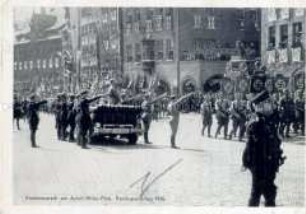 Aufmarsch in Nürnberg beim Reichsparteitag 1936