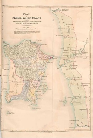 Plan of Prince of Wales Island ...