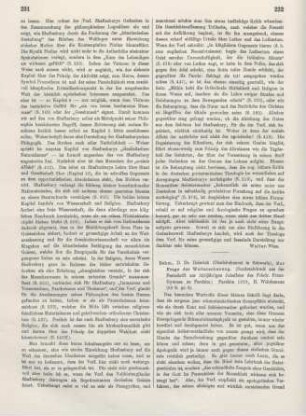 232-233 [Rezension] Behm, Heinrich, Zur Frage der Weltanschauung