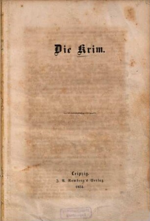 Die Krim