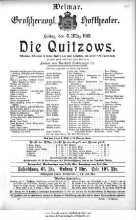 Die Quitzows