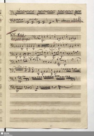 708. Aria: Dove son. dove m'aggiro / Naumann, J.G.