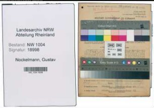 Entnazifizierung Gustav Nockelmann , geb. 06.02.1916 (Angestellter)