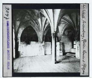 Lochstedt, Ordensburg : Innenansicht, Remter
