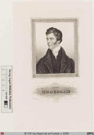 Bildnis Henry Peter Brougham, 1. Baron Brougham and Vaux