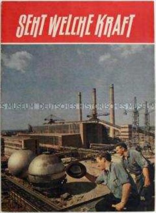Reich bebilderter Sonderdruck der Nationalen Front zur Volkskammerwahl 1963