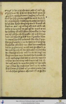 Ein wunderzaichen von dem psalter Marie.