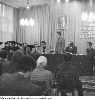 Hochschule für Musik, Carl Maria von Weber, Besuch Egon Krenz