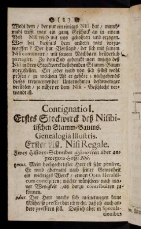 8-12, I. Erster Stamm-Baums Ast