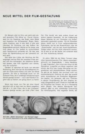 4: Neue Mittel der Film-Gestaltung