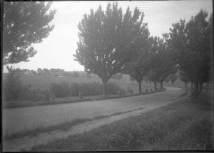 Rennstrecke Solitude Ansicht vom Juli 1927