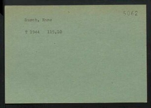 Rusch, Hans
