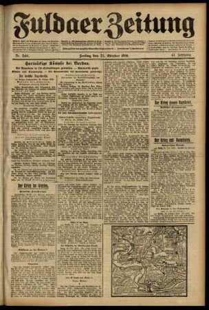 Ausgabe vom Freitag, den 27. Oktober 1916.