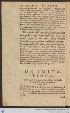 De Imitatione