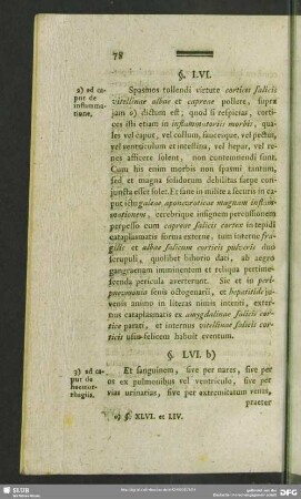 §. LVI. 2) ad caput de inflammatione