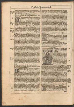 Incipit epistola beati Ioannis apostoli prima.