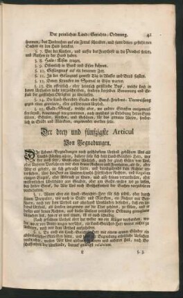 Der drey und fünfzigste Articul Von Begnadungen.