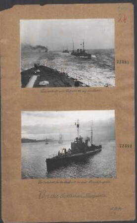 Torpedoboot bei der Ausfahrt zu einer Patrouillenfahrt