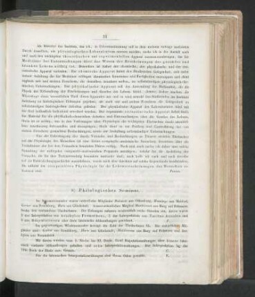 8) Philologisches Seminar.