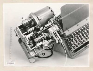 Tastenlocher, Teilansicht, Foto 1957