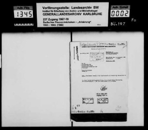 Bodenheimer, Hermann & Co., Zigarrenfabrik Mannheim Rückerstattungssache -Fragment-