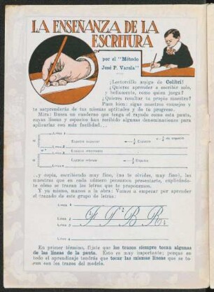 La enseñanza de la escritura