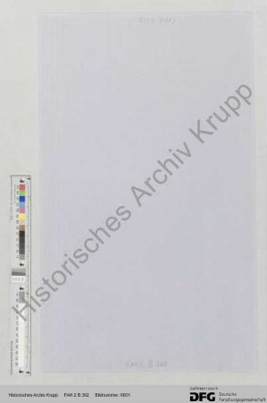 Schreiben von Alfred Krupp an Hügelverwalter Richard Röhn