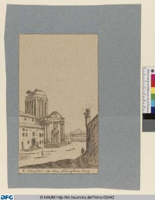 San Silvestro und der Torre delle Milizie auf dem Monte Cavallo in Rom