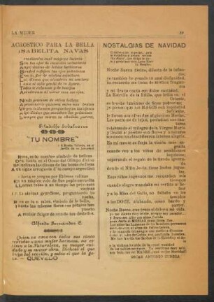 Acróstico para la bella Isabelita Navas
