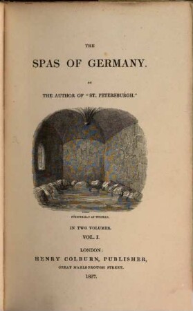 The spas of Germany : in two volumes, 1